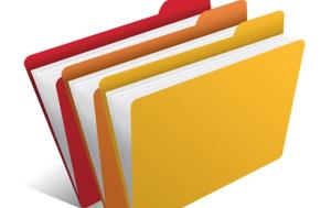 folder with documents